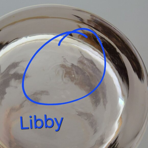 MCM Libbey Golden Foliage Tumbler Set of 2, Gold Leaves & Rim on Frosted Glass - Picture 9 of 11